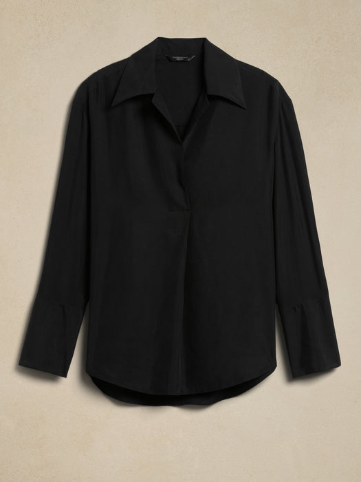 Aurora Mulberry Silk Shirt