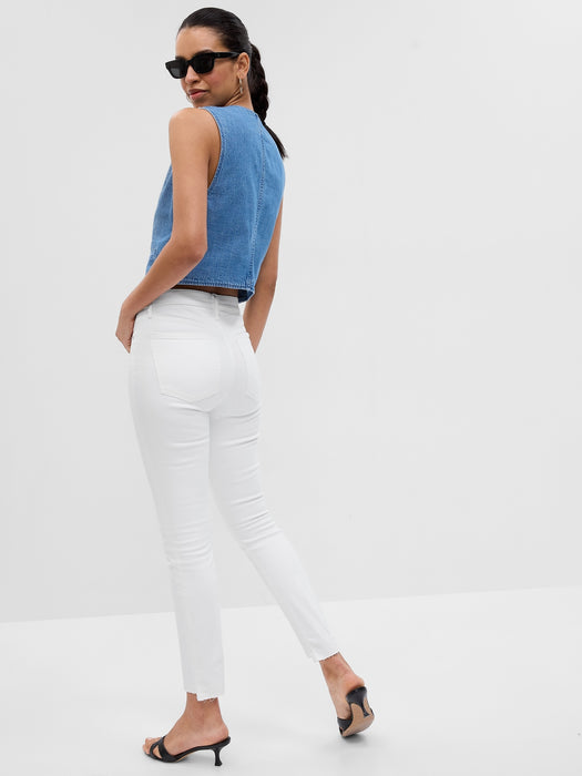 High Rise True Skinny Jeans