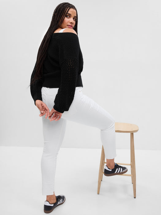 High Rise True Skinny Jeans