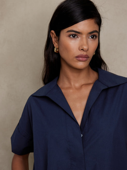 Rhyah Poplin Maxi Dress