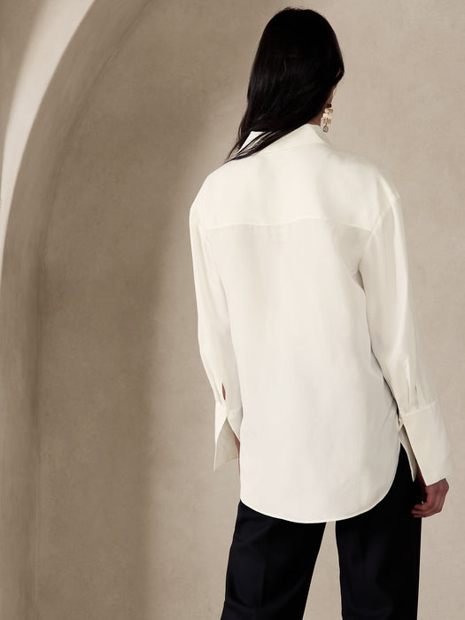 Aurora Mulberry Silk Shirt