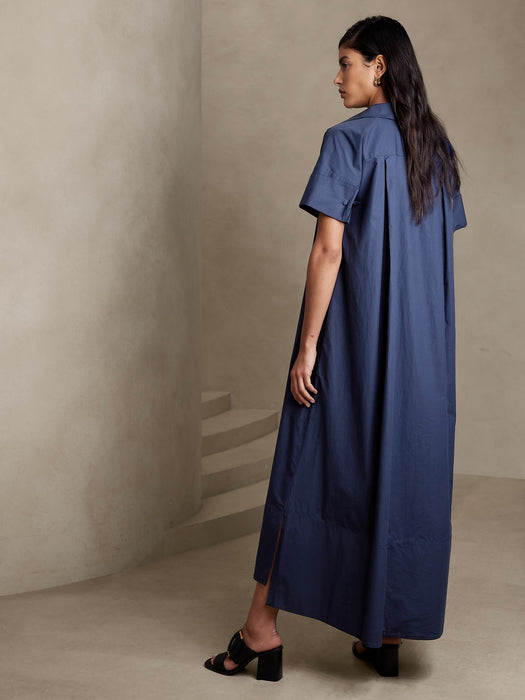 Rhyah Poplin Maxi Dress