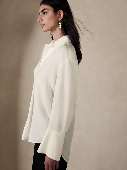 Aurora Mulberry Silk Shirt