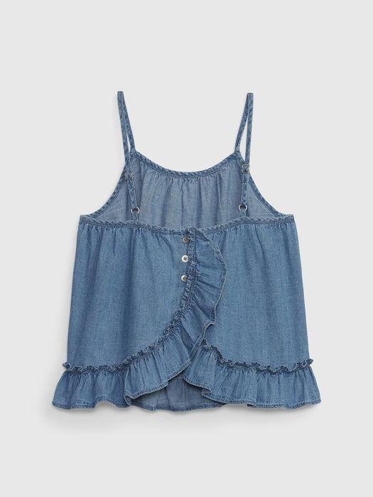 Kids Denim Tank Top with Washwell