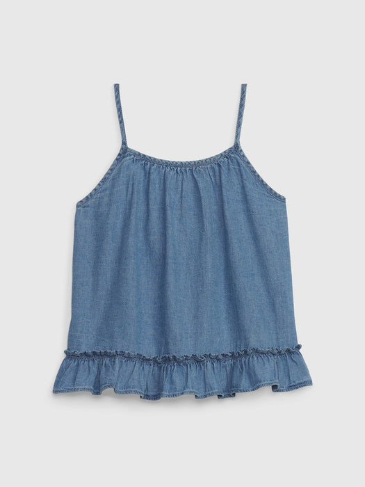 Kids Denim Tank Top with Washwell