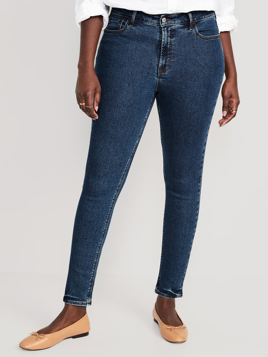 High-Waisted Rockstar Super-Skinny Jeans