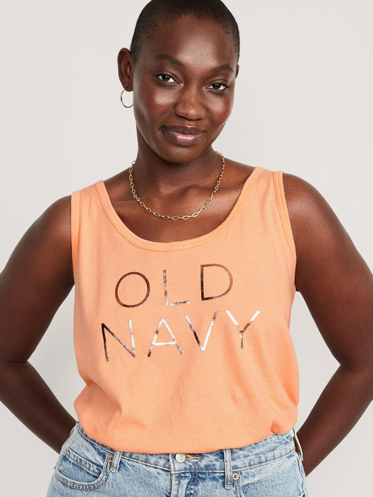 Logo Graphic Tank Top for Women