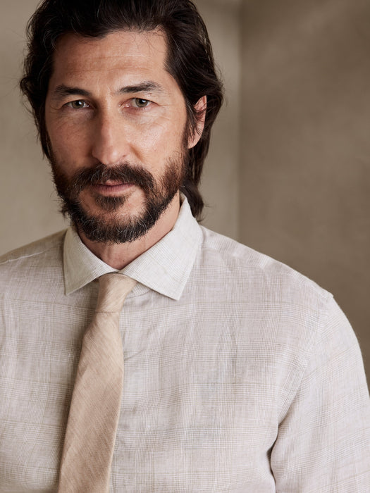 Terme Linen Dress Shirt