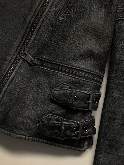 Leather Moto Jacket