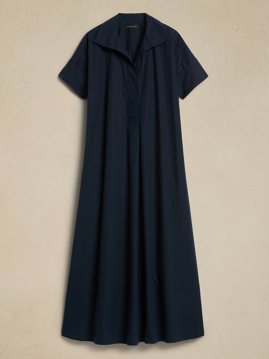Rhyah Poplin Maxi Dress