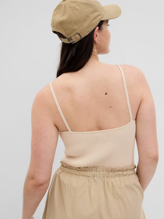 Rib Sweater Tank Top