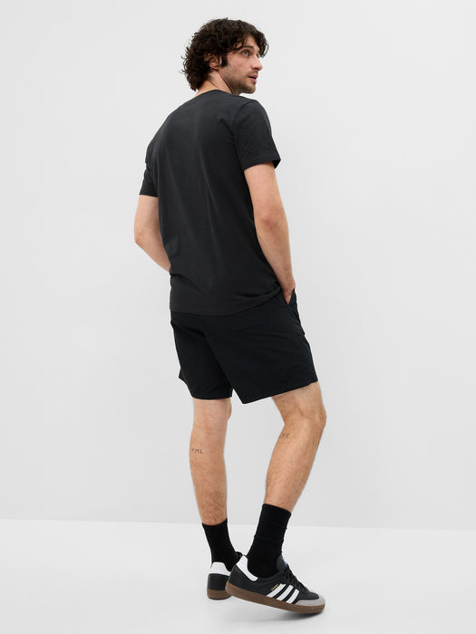 Slub Cotton Henley T-Shirt