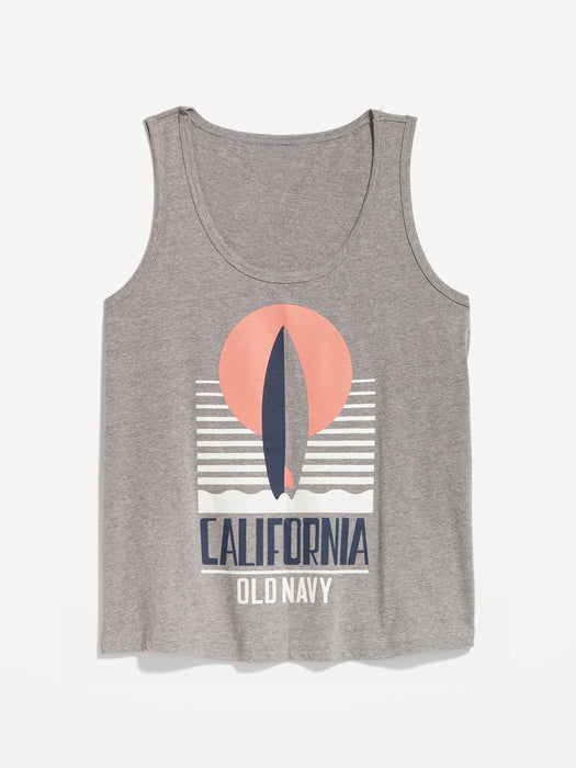 Logo Graphic Tank Top for Women