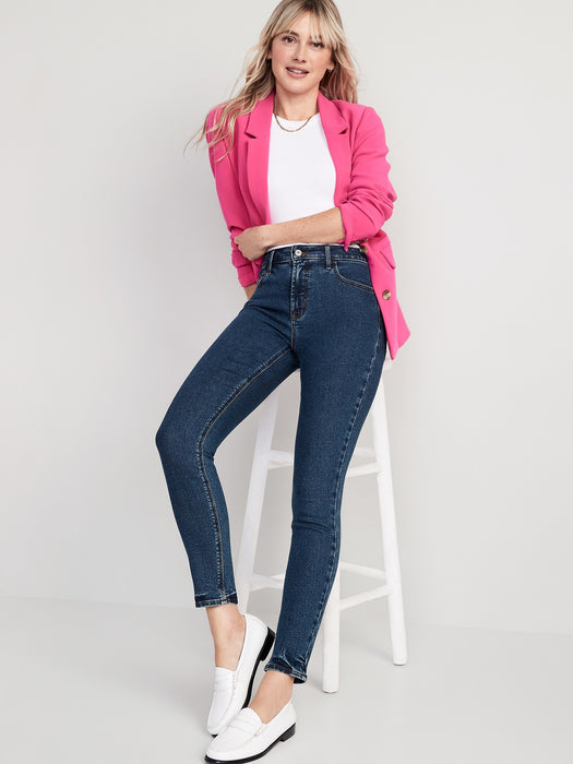 High-Waisted Rockstar Super-Skinny Jeans