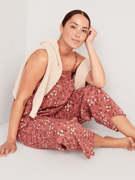 Maternity Cami Pajama Top & Pants Set