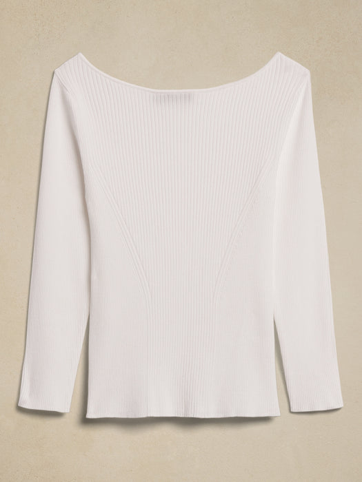Marion Boat-Neck Top