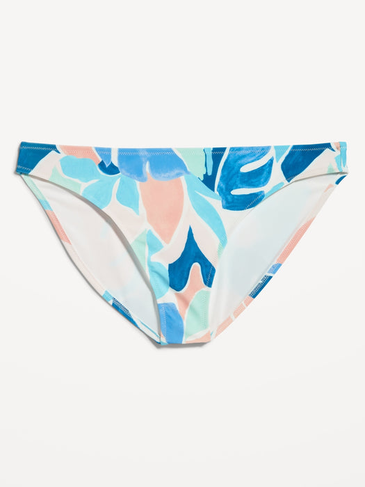 Matching Low-Rise Classic Bikini Swim Bottoms