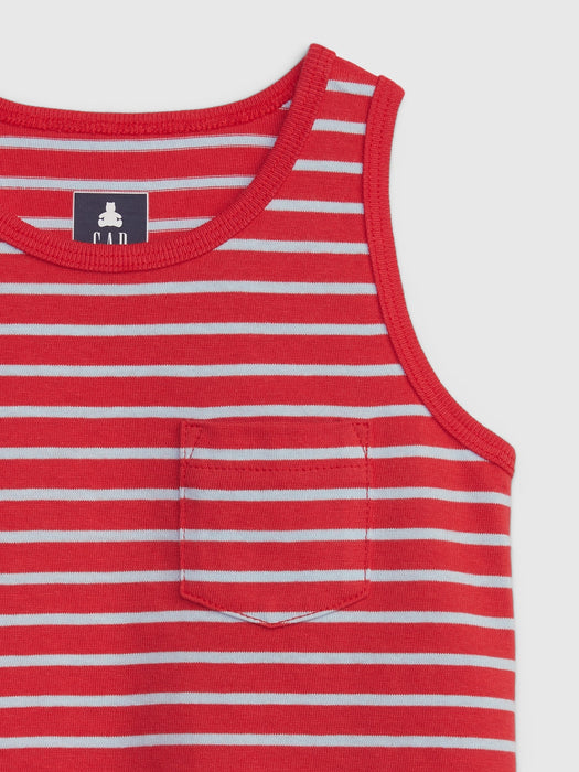 Toddler 100% Organic Cotton Mix and Match Tank Top (3-Pack)