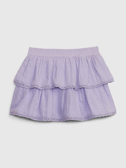 Toddler Swiss Dot Tiered Skirt