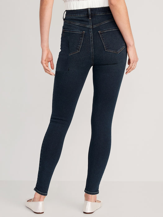 Higher High-Waisted Rockstar 360° Stretch Super-Skinny Jeans