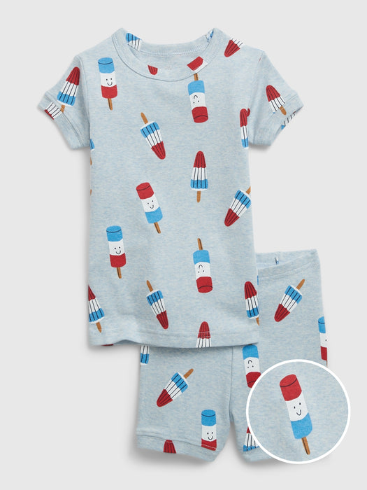 babyGap 100% Organic Cotton PJ Shorts Set