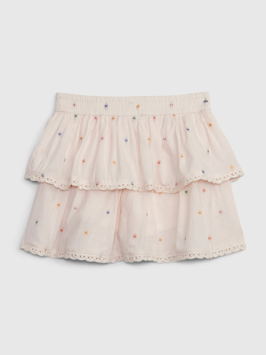 Toddler Shiny Tiered Skirt