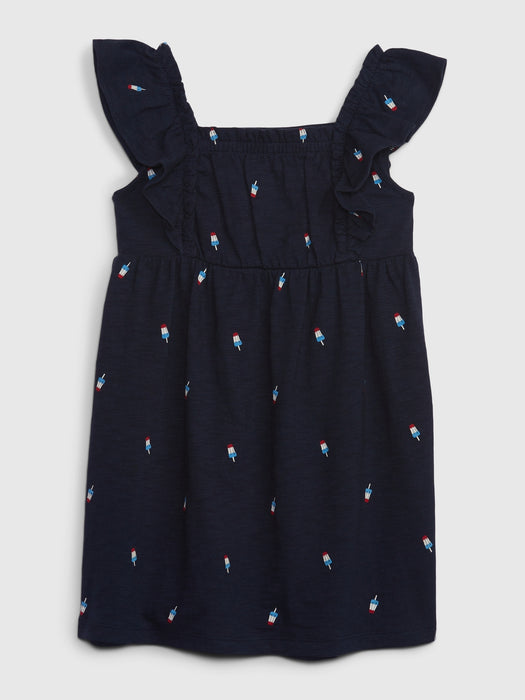 Toddler Flutter Sleeve Dress