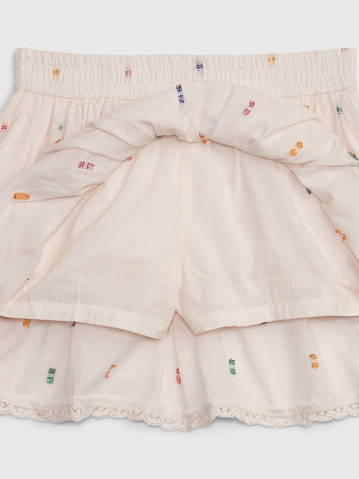 Toddler Shiny Tiered Skirt