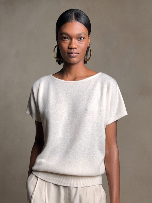 Emeline Lightweight Cashmere Dolman Top