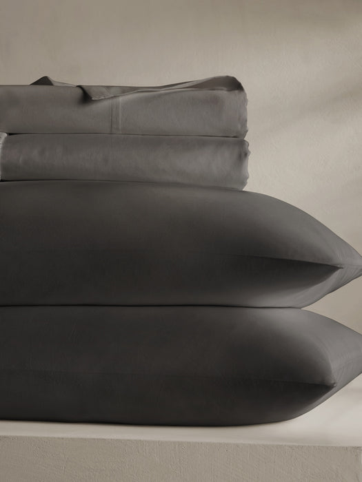 Fine Cotton Sateen Sheet Set