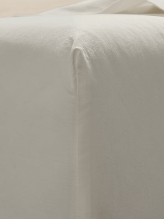 Washed Cotton Percale Sheet Set