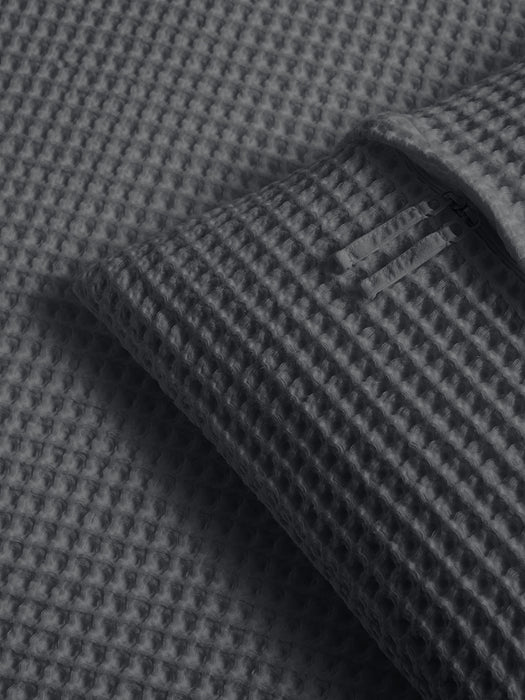 Cotton Waffle-Weave Duvet Cover