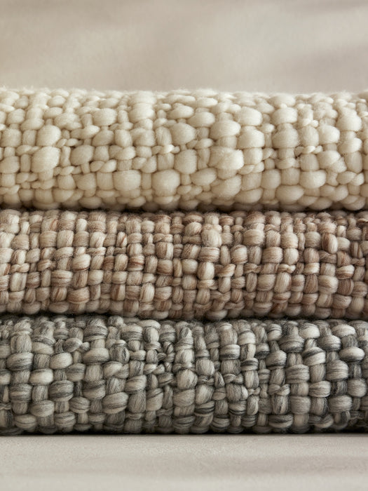 Hand-Carded Merino Throw Blanket