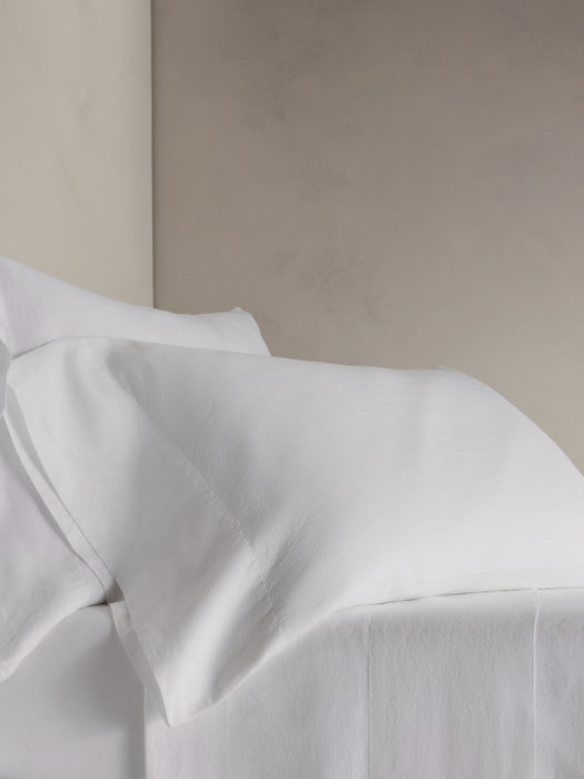 Washed Linen-Cotton Pillowcases
