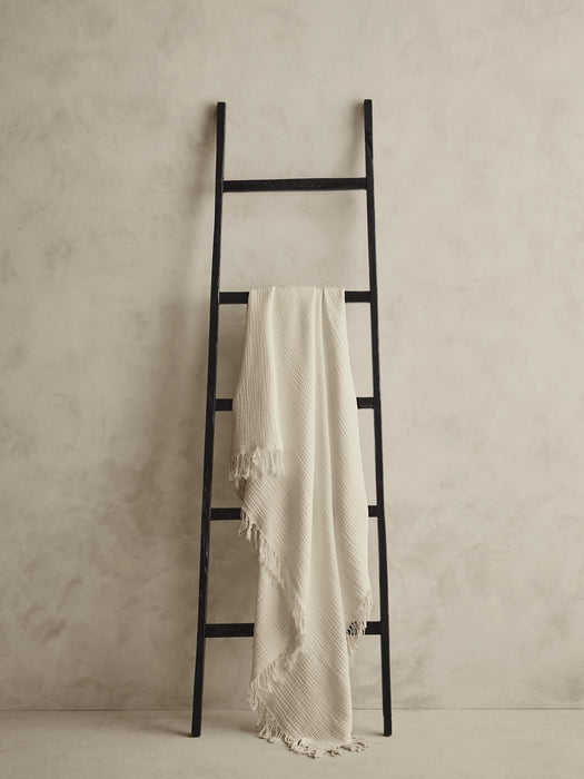 Cotton Gauze Reversible Throw