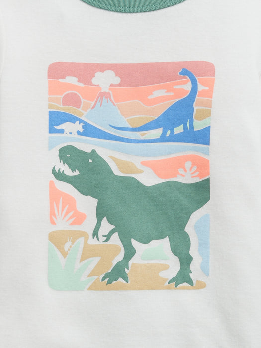 babyGap 100% Organic Cotton Dino PJ Shorts Set