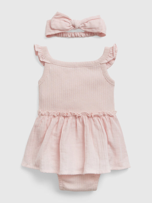 Baby Flutter Skirt Outfit Set