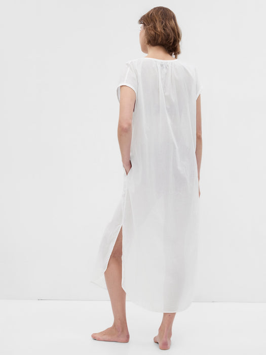Voile Dolman Shirtdress