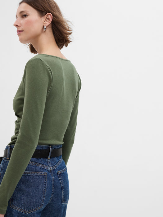 Modern Sweetheart Wrap T-Shirt