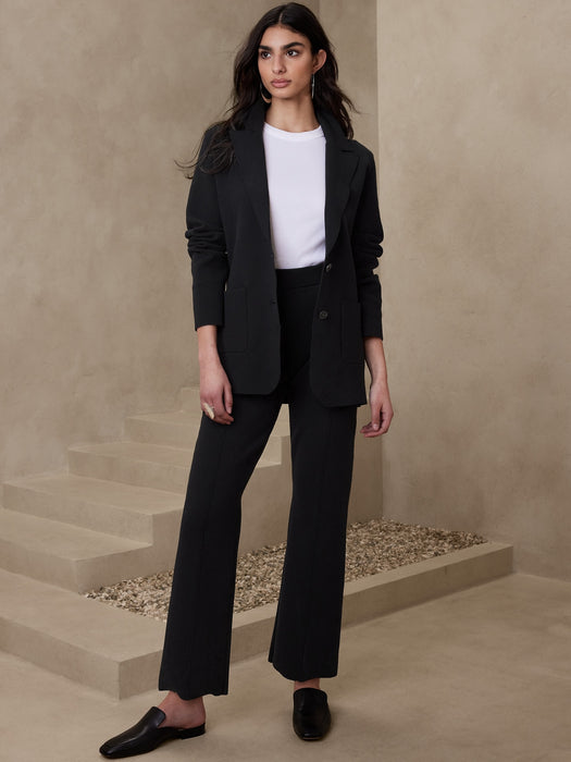 Milano Flare Cropped Sweater Pants