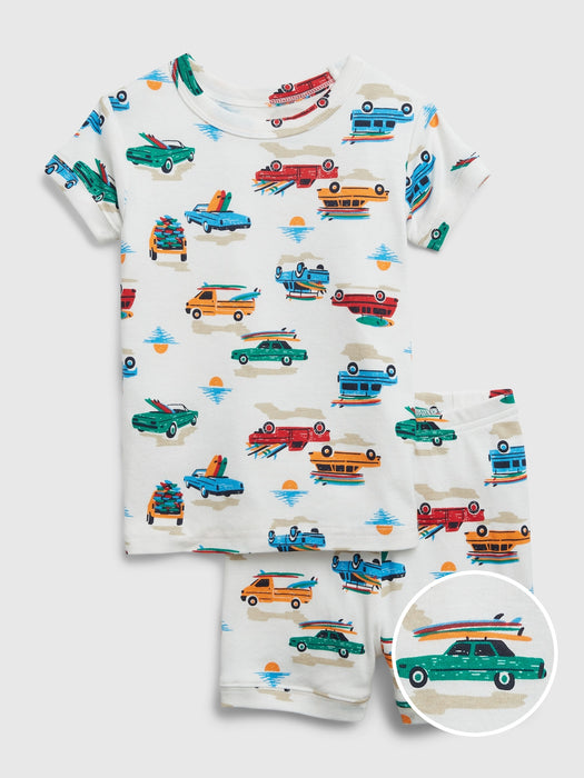 babyGap 100% Organic Cotton Print PJ Shorts Set