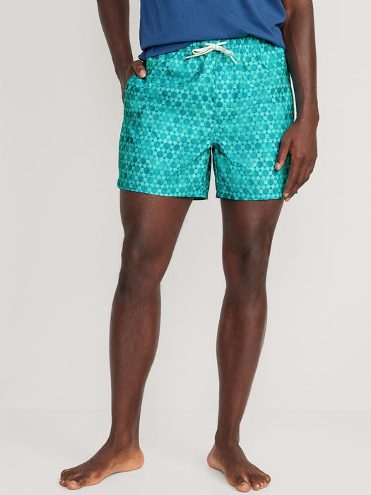 Printed Swim Trunks -- 5-inch inseam — GAP (International)