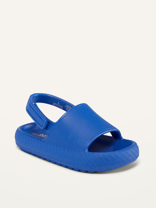 Unisex Sugarcane-Blend Pool Slide Sandals for Toddler