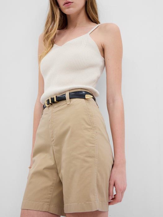 7" Downtown Khaki Shorts
