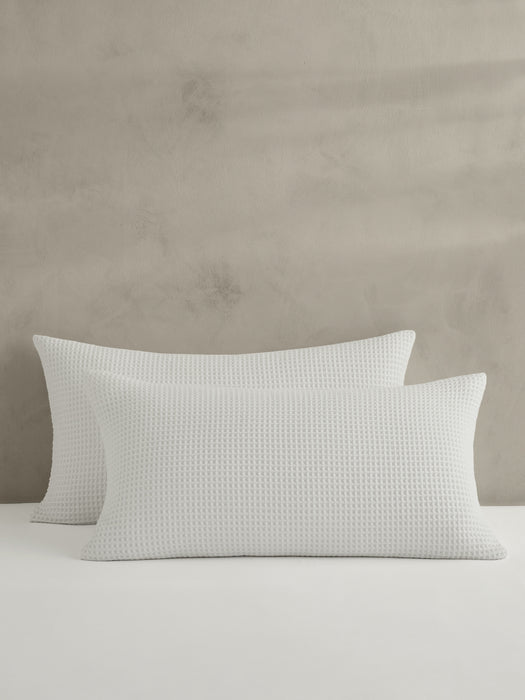 Cotton Waffle-Weave Shams