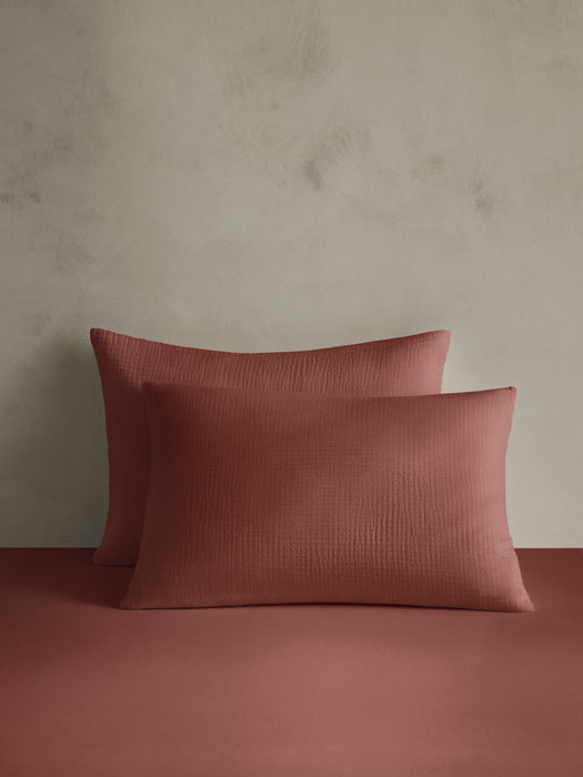 Organic Cotton Gauze Shams