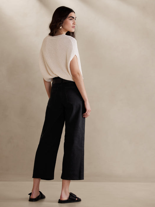 The Wide-Leg Crop Jean
