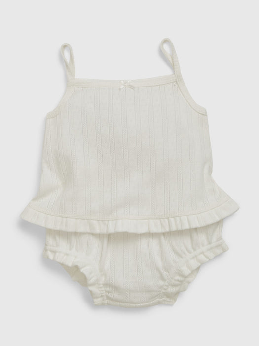Baby Pointelle Outfit Set
