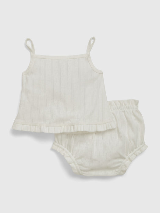 Baby Pointelle Outfit Set