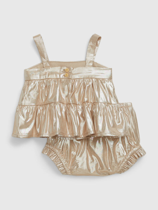 Baby Metallic Outfit Set